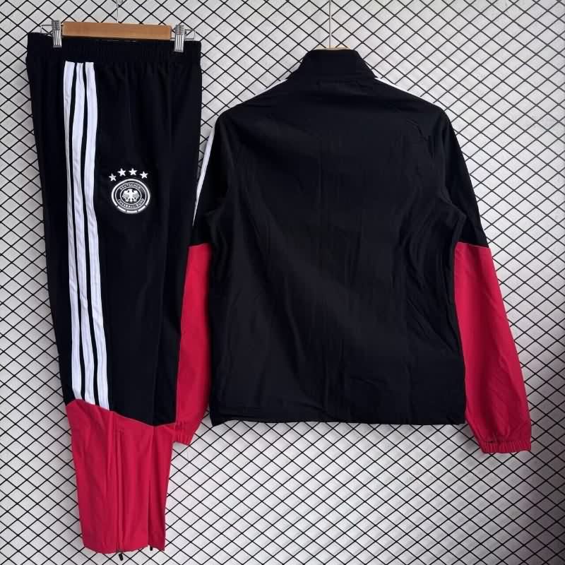 AAA Quality Germany 2026 Black Soccer Tracksuit