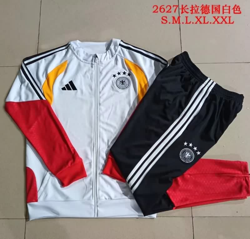 AAA Quality Germany 2026 White Soccer Tracksuit