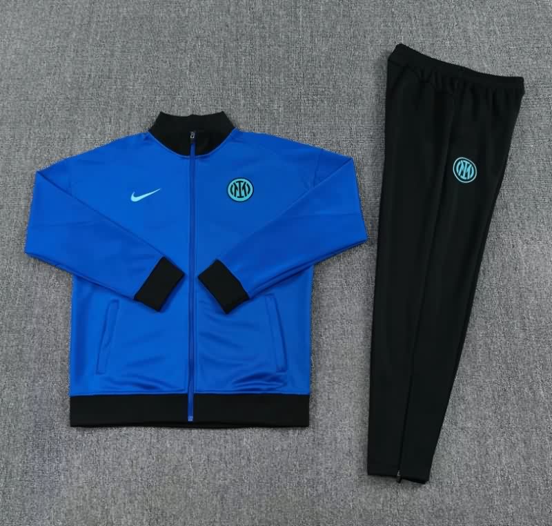 AAA Quality Inter Milan 25/26 Blue Soccer Tracksuit