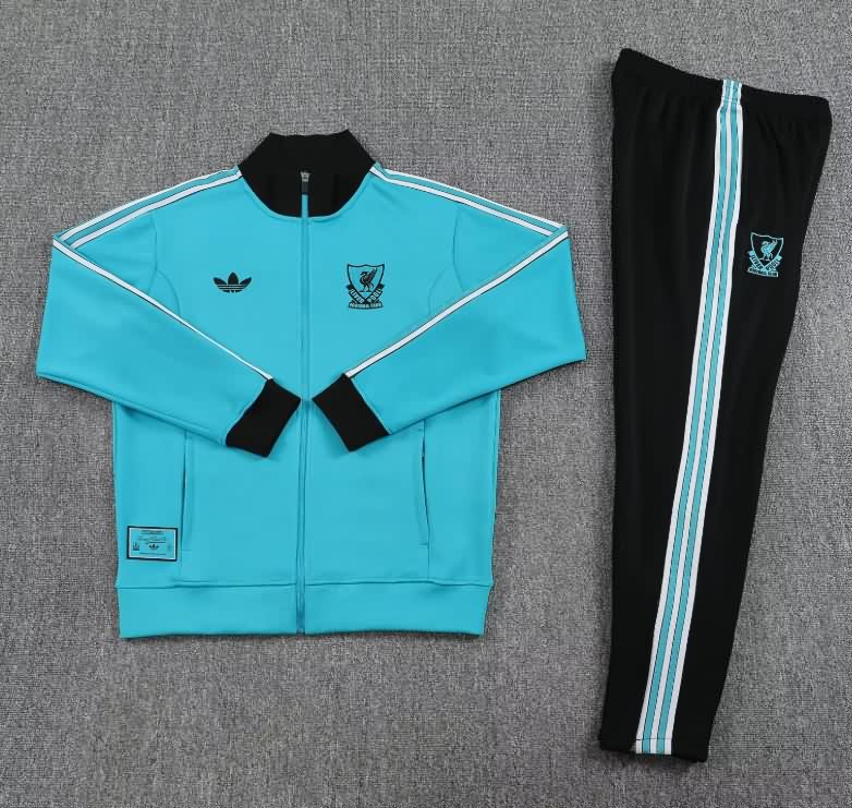 AAA Quality Liverpool 25/26 Green Soccer Tracksuit 03