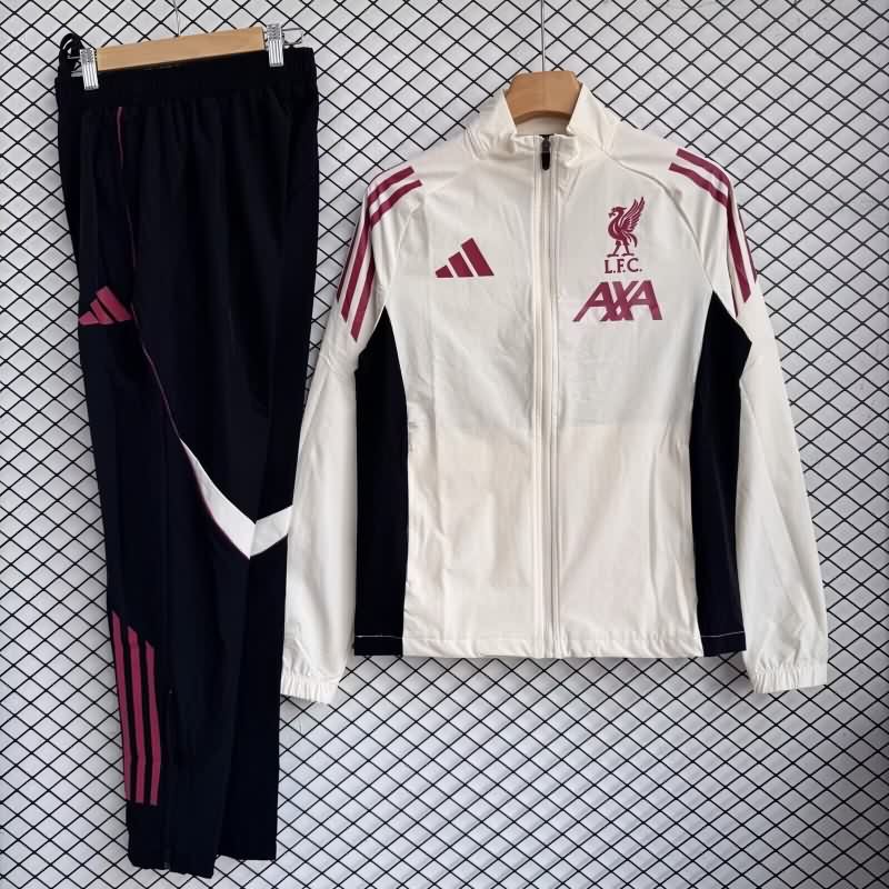AAA Quality Liverpool 25/26 Grey Soccer Tracksuit