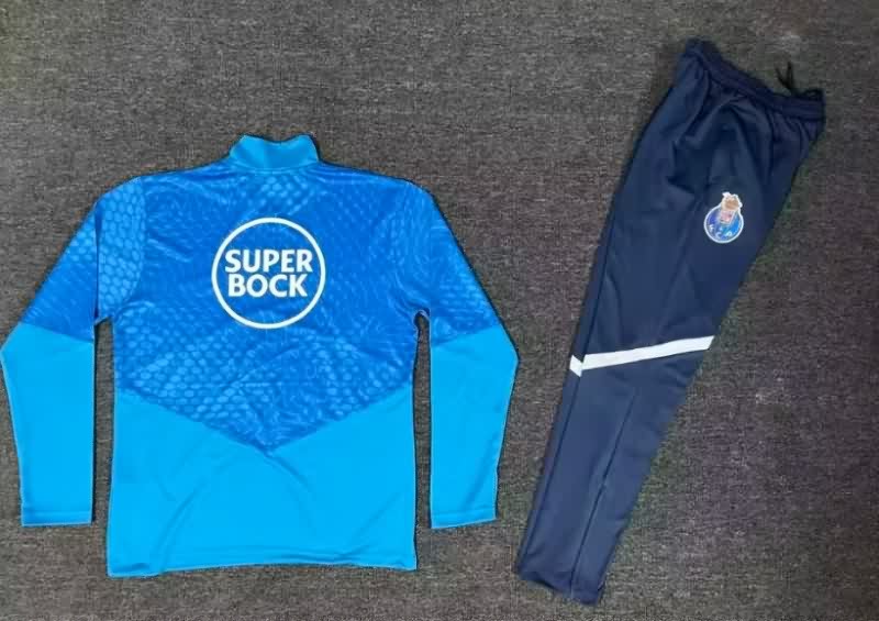 AAA Quality Porto 25/26 Blue Soccer Tracksuit