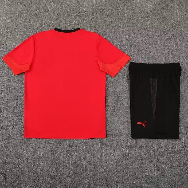AAA Quality AC Milan 25/26 Red Soccer Training Sets 02