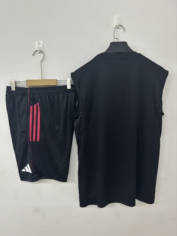 AAA Quality Ajax 25/26 Black Soccer Training Sets 02