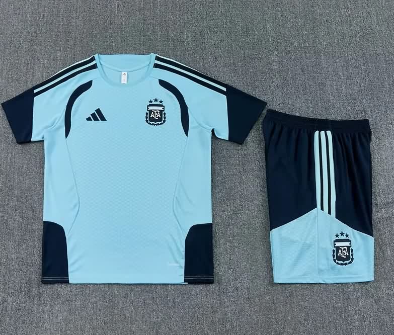 AAA Quality Argentina 2026 Light Blue Soccer Training Sets