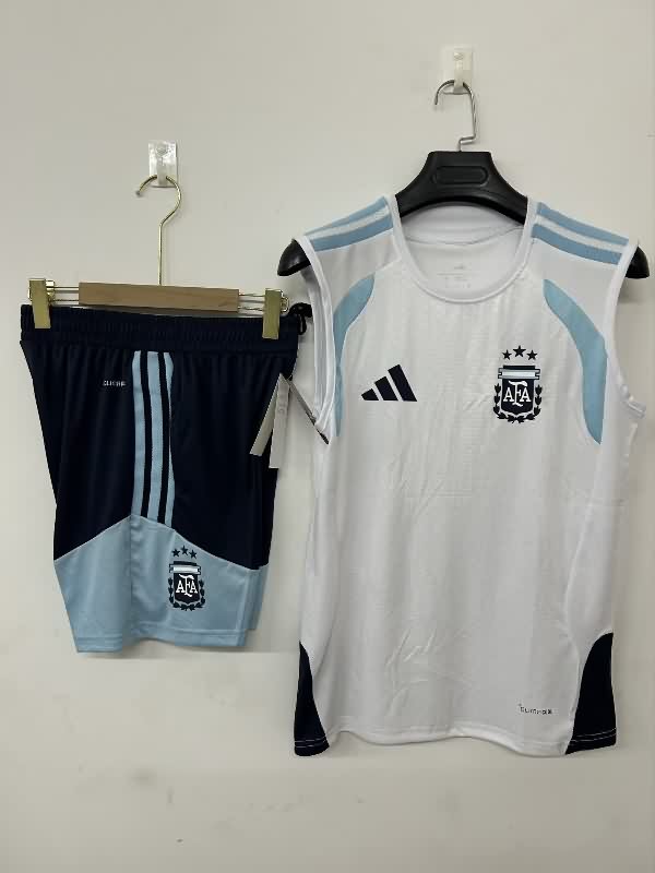 AAA Quality Argentina 2026 White Soccer Training Sets