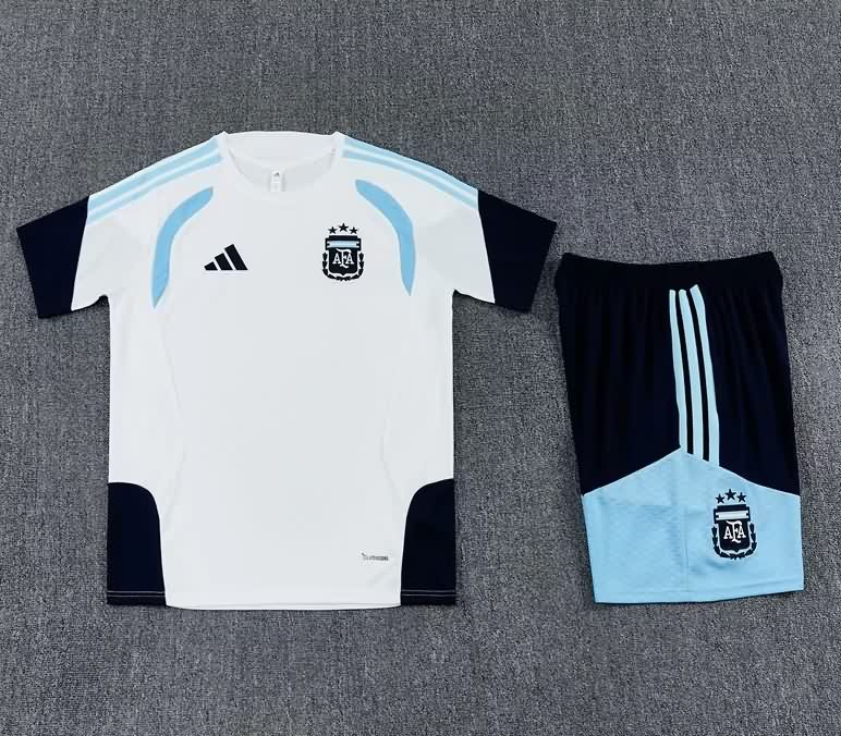 AAA Quality Argentina 2026 White Soccer Training Sets 02