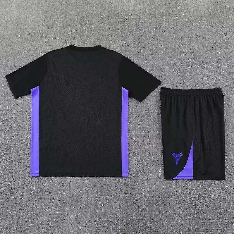 AAA Quality Barcelona 25/26 Black Soccer Training Sets 03