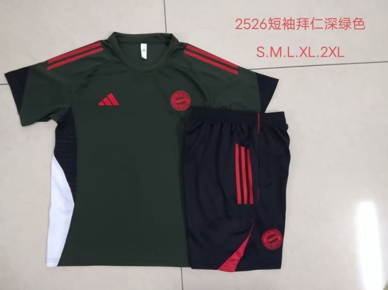 AAA Quality Bayern Munich 25/26 Dark Green Soccer Training Sets