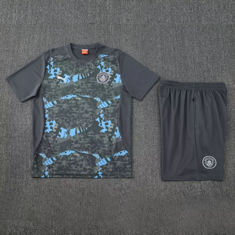 AAA Quality Manchester City 25/26 Dark Green Soccer Training Sets