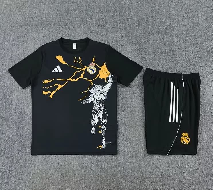 AAA Quality Real Madrid 25/26 Black Soccer Training Sets 03