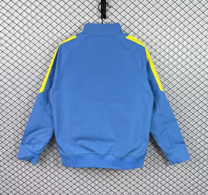 AAA Quality Barcelona 25/26 Blue Soccer Windbreaker 03