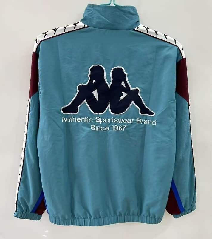 AAA Quality Barcelona 25/26 Green Soccer Windbreaker