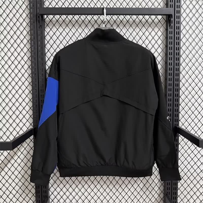 AAA Quality Chelsea 25/26 Black Soccer Windbreaker