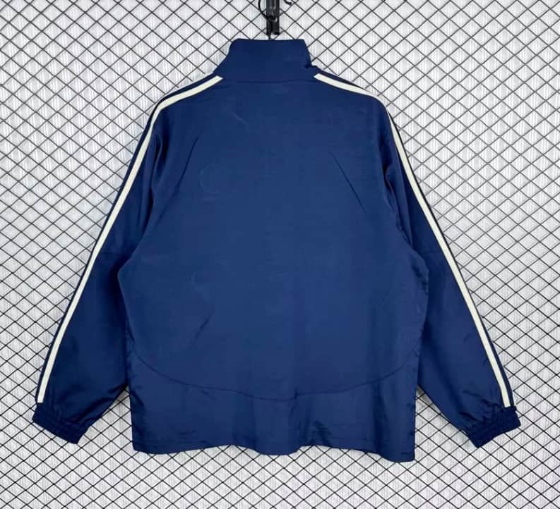 AAA Quality Chelsea 25/26 Dark Blue Soccer Windbreaker 03