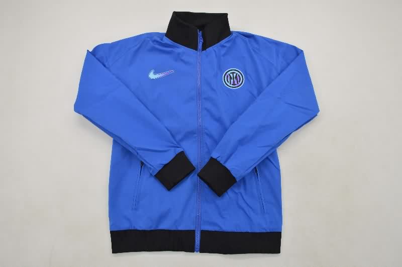 AAA Quality Inter Milan 25/26 Blue Soccer Windbreaker