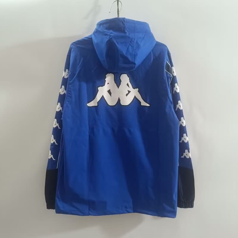 AAA Quality Italy 2025 Blue Soccer Windbreaker 03