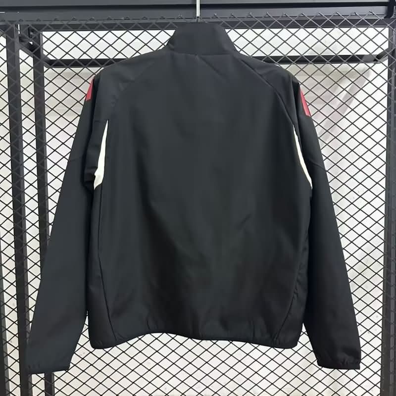 AAA Quality Liverpool 25/26 Black Soccer Windbreaker 02