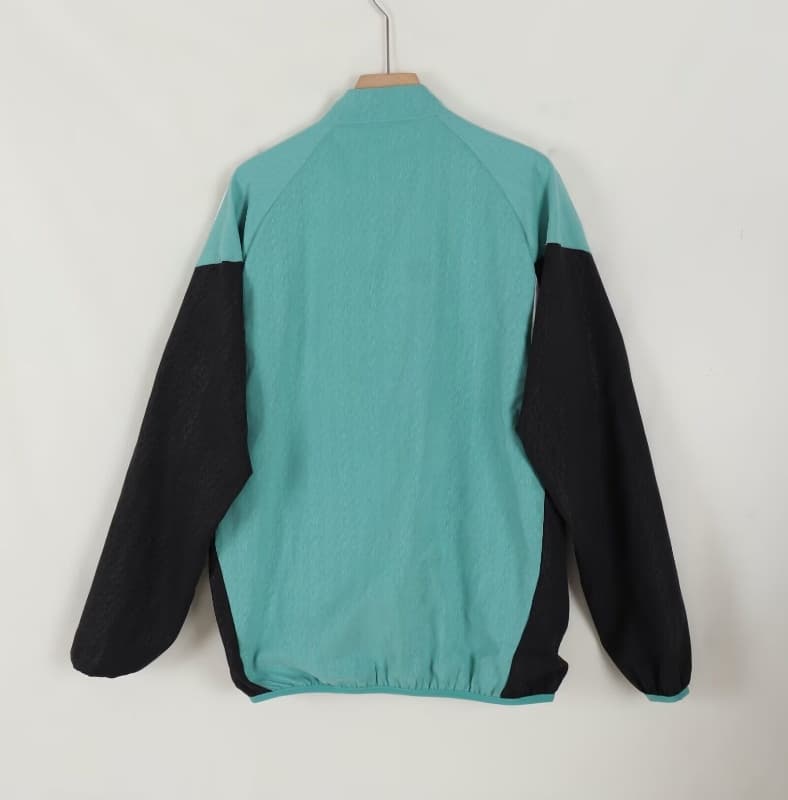 AAA Quality Liverpool 25/26 Green Soccer Windbreaker 03