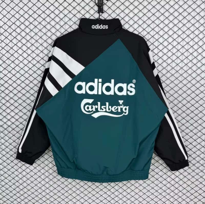 AAA Quality Liverpool 25/26 Green Soccer Windbreaker 04