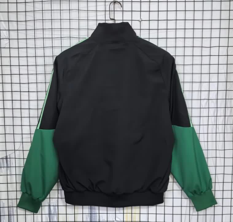 AAA Quality Mexico 2025 Black Soccer Windbreaker