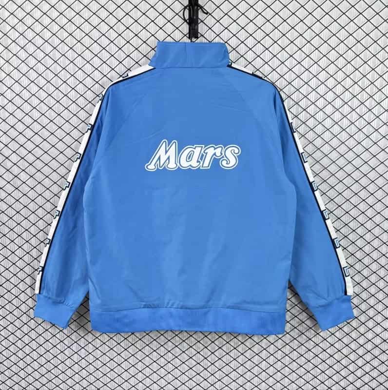 AAA Quality Napoli 25/26 Blue Soccer Windbreaker 04