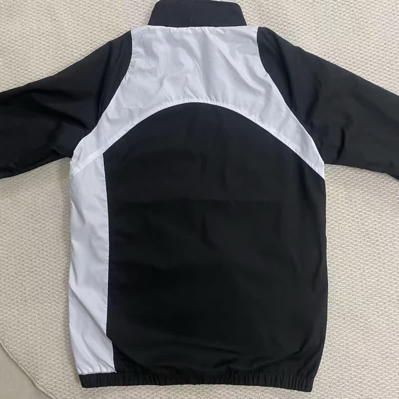 AAA Quality Real Betis 25/26 Black Soccer Windbreaker 02