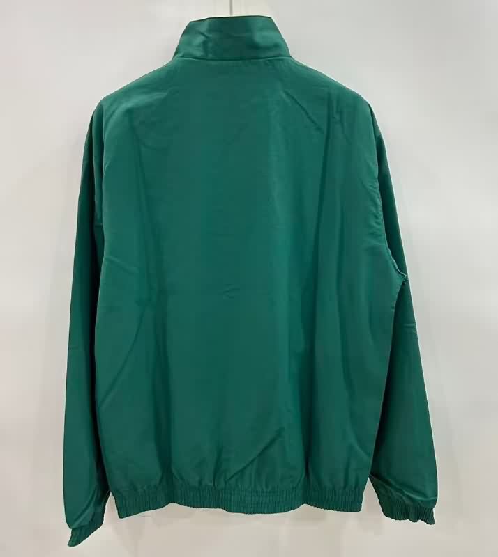 AAA Quality Real Betis 25/26 Green Yellow Reversible Soccer Windbreaker