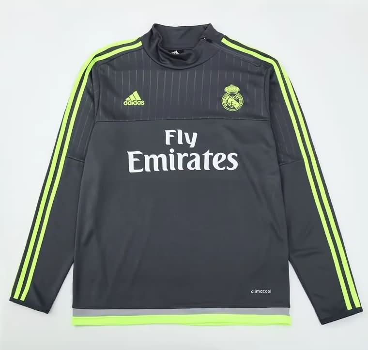 AAA Quality Real Madrid 2015/16 Grey Soccer Sweater