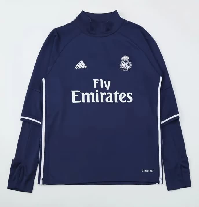 AAA Quality Real Madrid 2016/17 Dark Blue Soccer Sweater
