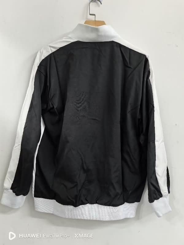 Santos Soccer Windbreaker 02 Black Replica 2025