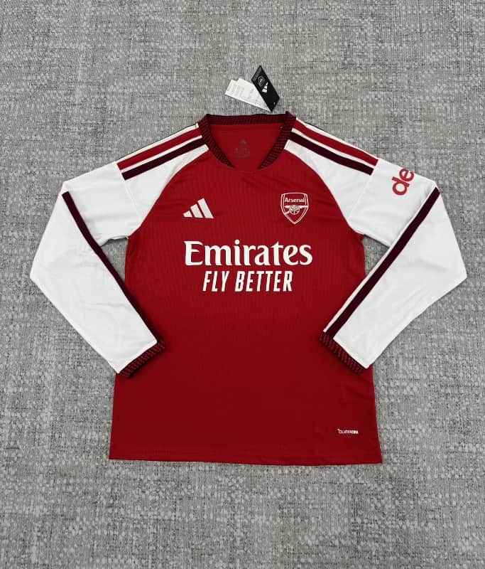 AAA Quality Arsenal 26/27 Home Long Sleeve Soccer Jersey (Leaked)
