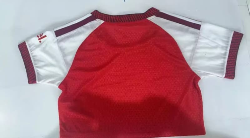 AAA Quality Arsenal 26/27 Home Women Cropped Soccer Jersey