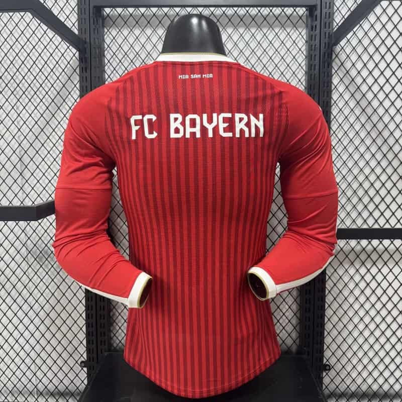 AAA Quality Bayern Munich 26/27 Home Long Sleeve Soccer Jersey (Player) Leaked