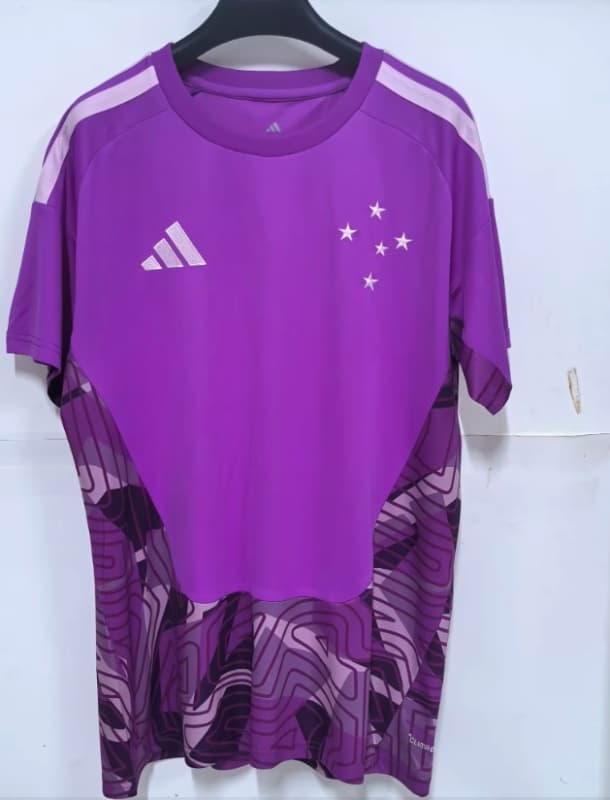 AAA Quality Cruzeiro 2026 Goalkeeper Purple Soccer Jersey