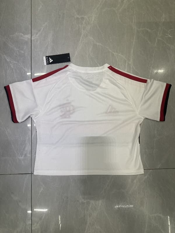 AAA Quality Flamengo 2026 Away Women Cropped Soccer Jersey