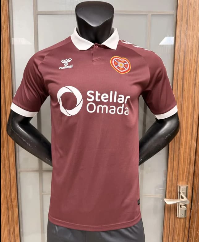 AAA Quality Heart Of Midlothian 26/27 Home Soccer Jersey
