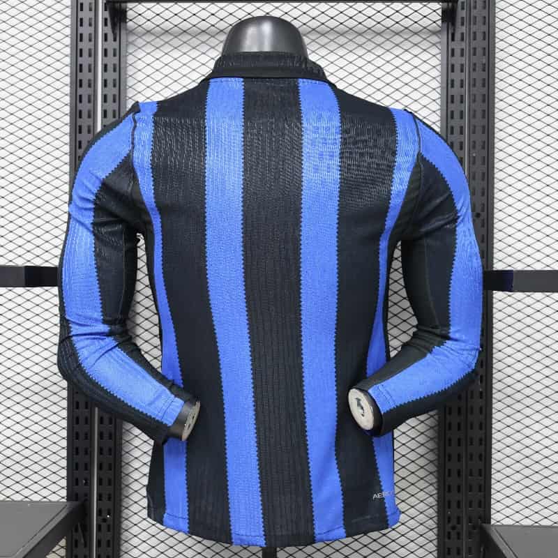 AAA Quality Inter Milan 25/26 Home Long Sleeve Soccer Jersey (Player) Leaked