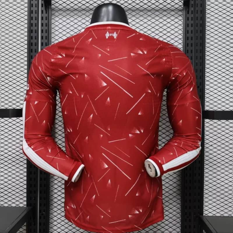 AAA Quality Liverpool 26/27 Home Long Sleeve Soccer Jersey (Player) Leaked