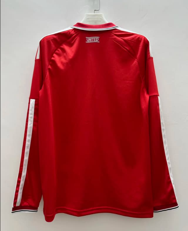 AAA Quality Manchester United 26/27 Home Long Sleeve Soccer Jersey (Leaked)