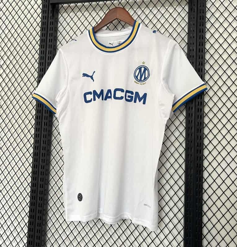 AAA Quality Marseilles 26/27 Home Soccer Jersey (Leaked)