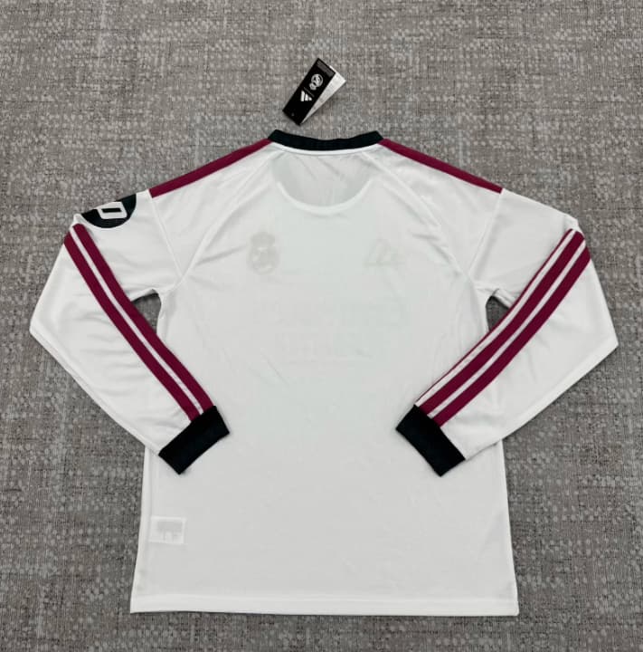AAA Quality Real Madrid 26/27 Home Long Sleeve Soccer Jersey (Leaked)