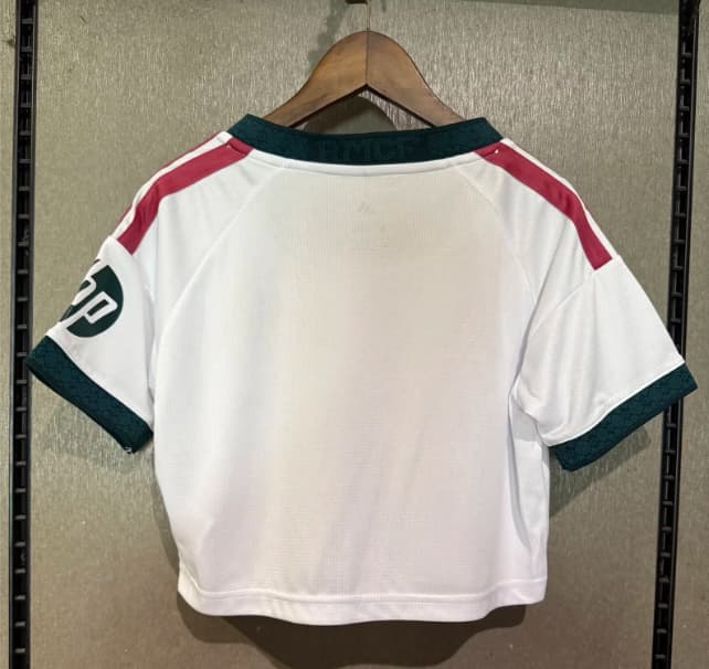 AAA Quality Real Madrid 26/27 Home Women Cropped Soccer Jersey