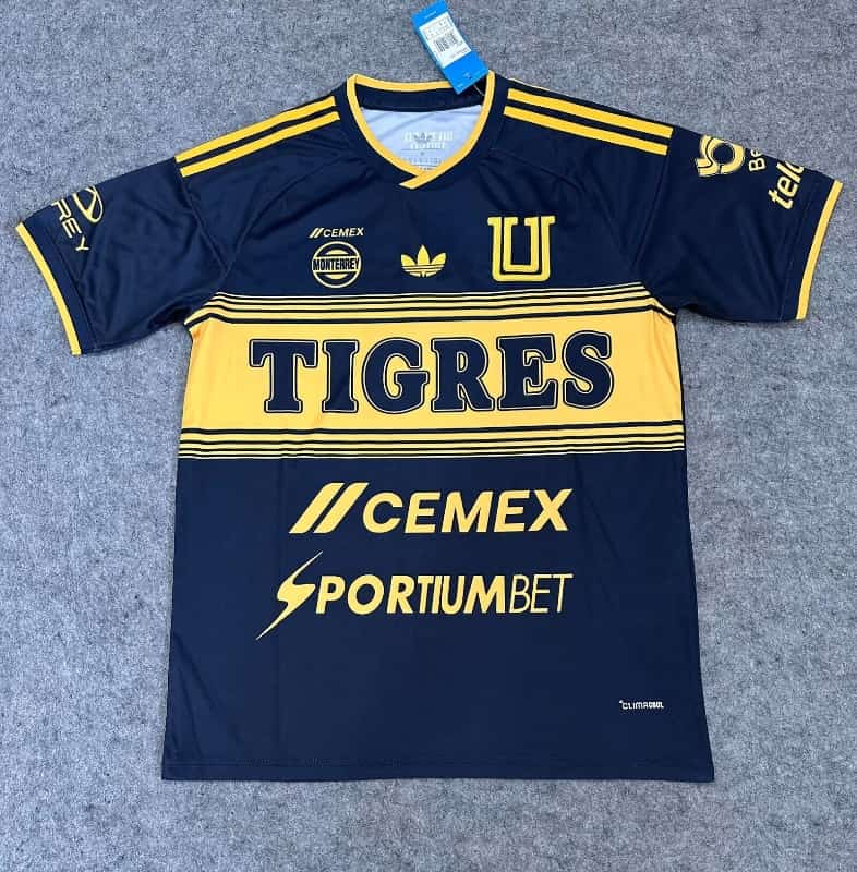 AAA Quality Tigres Uanl 26/27 Away Soccer Jersey AAA Quality Tigres Uanl 26/27 Away Soccer Jersey