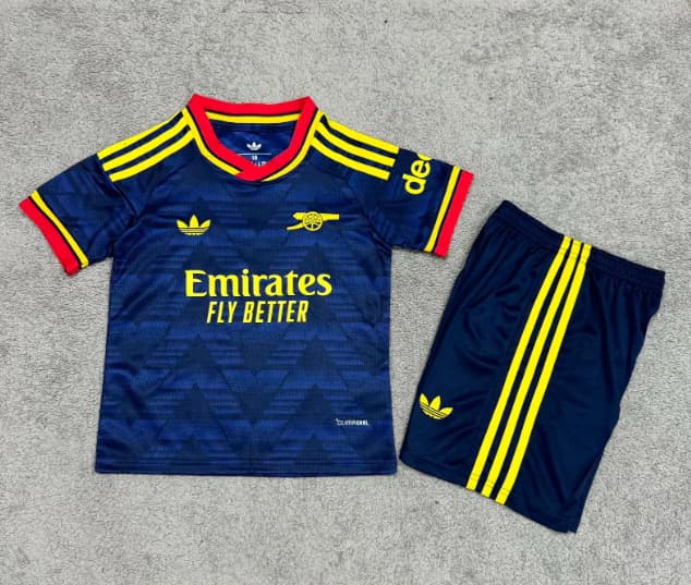 Kids Arsenal 26/27 Away Soccer Jersey And Shorts (Leaked) Kids Arsenal 26/27 Away Soccer Jersey And Shorts (Leaked)