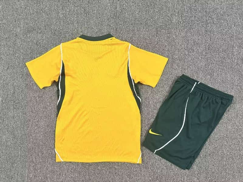 Kids Australia 2026 World Cup Home Soccer Jersey And Shorts