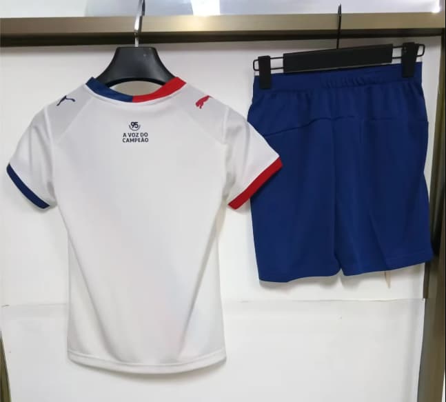 Kids Bahia 2026 Home Soccer Jersey And Shorts