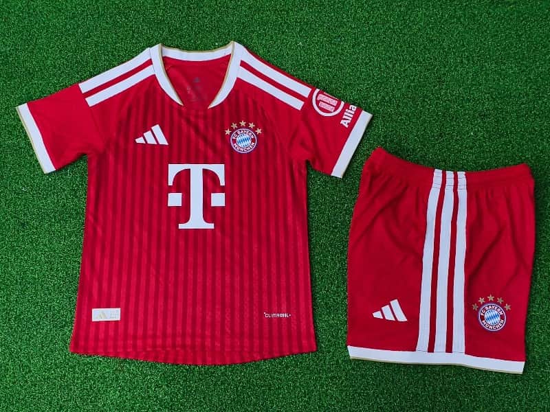 Kids Bayern Munich 26/27 Home Soccer Jersey And Shorts (Player) Leaked Kids Bayern Munich 26/27 Home Soccer Jersey And Shorts (Player) Leaked