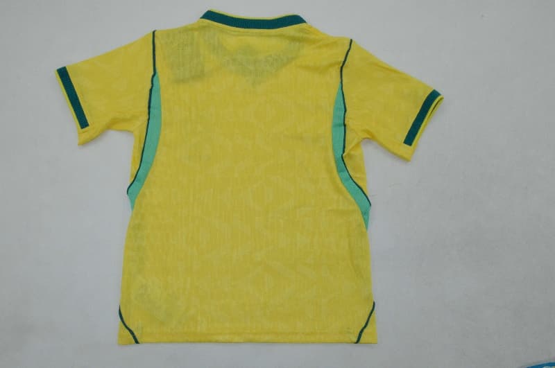 Kids Brazil 2026 World Cup Home Soccer Jersey And Shorts (Player)