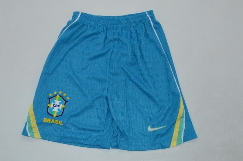 Kids Brazil 2026 World Cup Home Soccer Jersey And Shorts (Player)